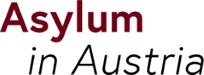 Logo for the website Asylum in Austria