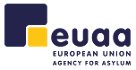 Logo of the European Union Asylum Agency (EUAA)